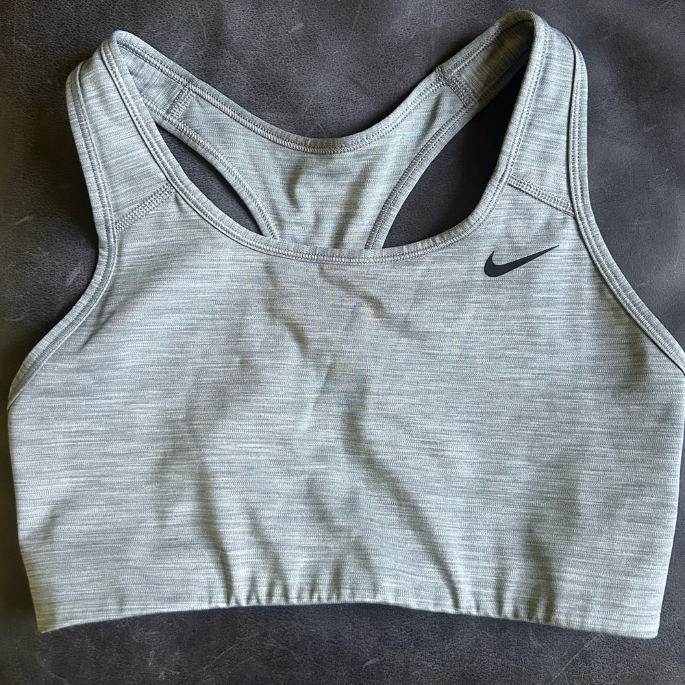 Nike Women's Heather Gray Sports Bra